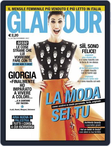 Glamour Italia August 28th, 2012 Digital Back Issue Cover