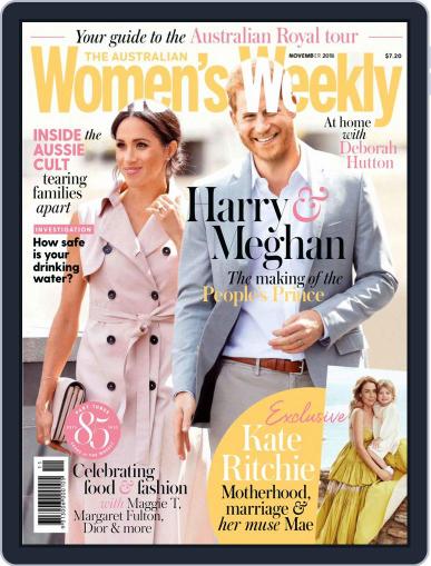 The Australian Women's Weekly November 1st, 2018 Digital Back Issue Cover