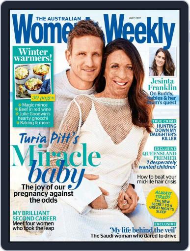 The Australian Women's Weekly July 1st, 2017 Digital Back Issue Cover