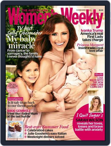 The Australian Women's Weekly March 1st, 2017 Digital Back Issue Cover