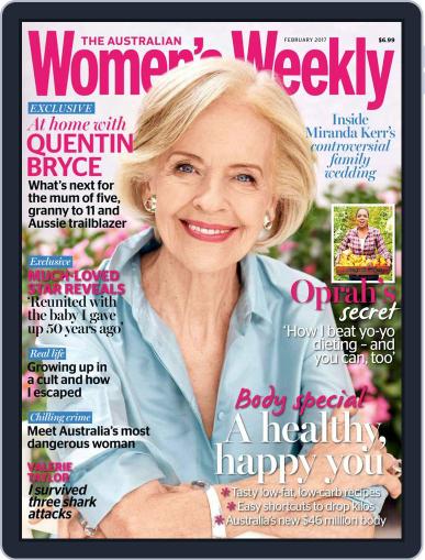The Australian Women's Weekly February 1st, 2017 Digital Back Issue Cover