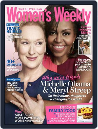The Australian Women's Weekly November 1st, 2016 Digital Back Issue Cover