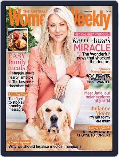 The Australian Women's Weekly June 8th, 2016 Digital Back Issue Cover