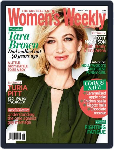The Australian Women's Weekly July 22nd, 2015 Digital Back Issue Cover