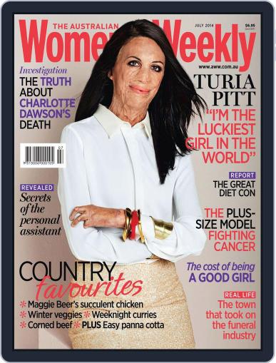 The Australian Women's Weekly June 25th, 2014 Digital Back Issue Cover