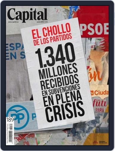 Capital Spain June 1st, 2016 Digital Back Issue Cover