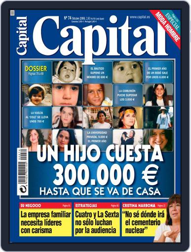 Capital Spain October 16th, 2006 Digital Back Issue Cover
