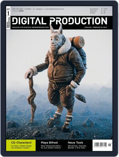 Digital Production January 1st, 2017 Digital Back Issue Cover