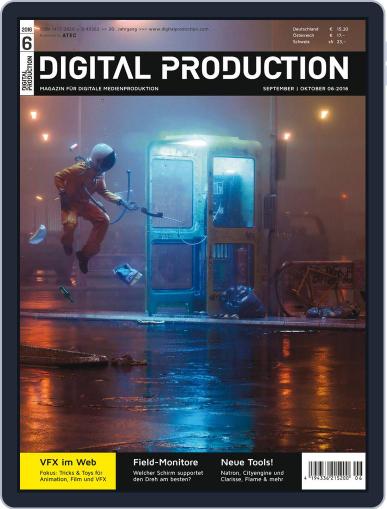 Digital Production September 16th, 2016 Digital Back Issue Cover