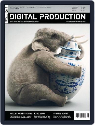 Digital Production July 27th, 2016 Digital Back Issue Cover