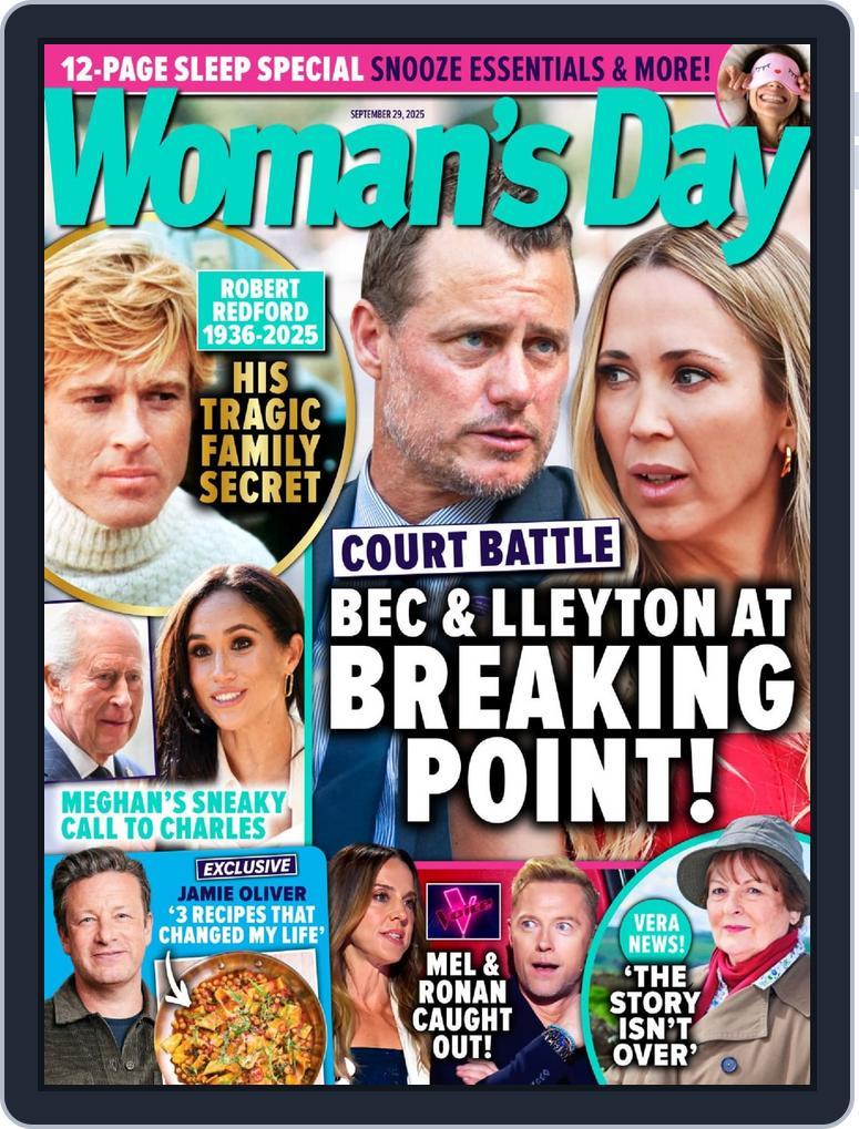 Woman's Day Australia (Digital) Subscription                    September 21st, 2025 Issue