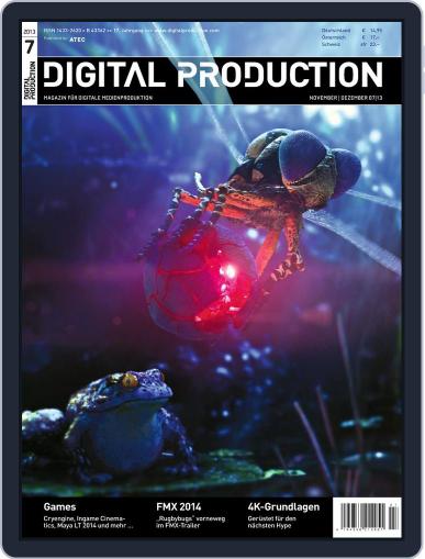 Digital Production October 21st, 2013 Digital Back Issue Cover