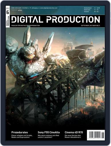 Digital Production September 4th, 2013 Digital Back Issue Cover