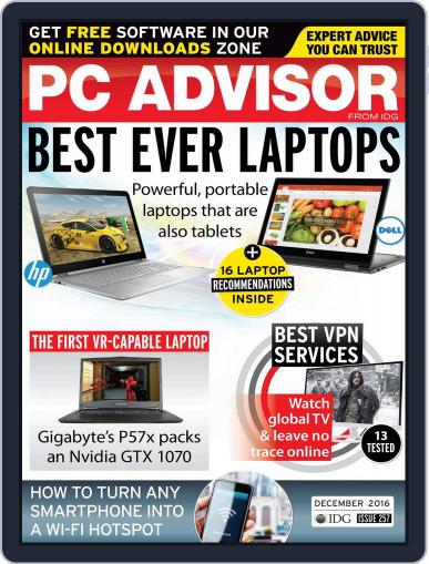 Tech Advisor December 1st, 2016 Digital Back Issue Cover