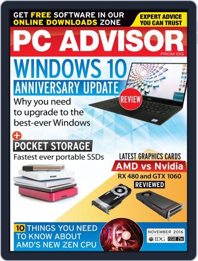 Tech Advisor November 1st, 2016 Digital Back Issue Cover