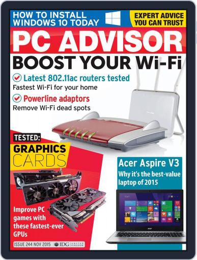 Tech Advisor November 1st, 2015 Digital Back Issue Cover