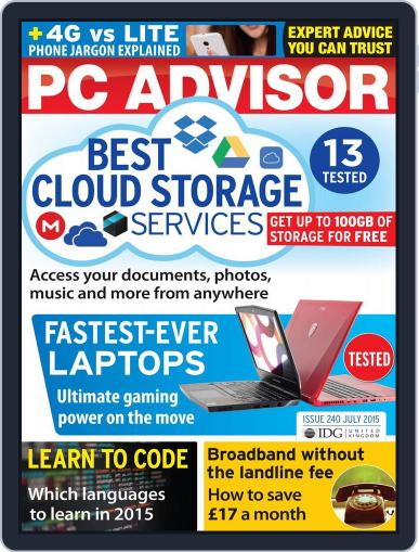 Tech Advisor June 30th, 2015 Digital Back Issue Cover
