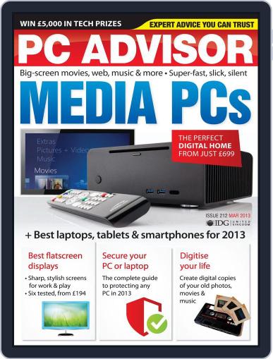 Tech Advisor January 3rd, 2013 Digital Back Issue Cover