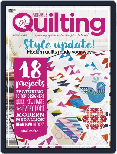 Love Patchwork & Quilting December 1st, 2019 Digital Back Issue Cover