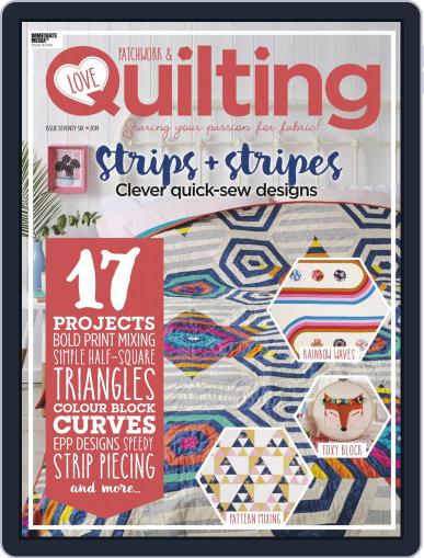 Love Patchwork & Quilting October 15th, 2019 Digital Back Issue Cover