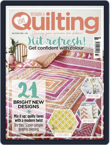 Love Patchwork & Quilting August 1st, 2019 Digital Back Issue Cover