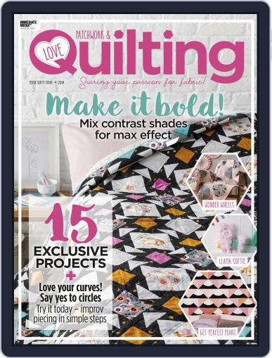 Love Patchwork & Quilting November 1st, 2018 Digital Back Issue Cover