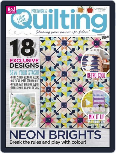 Love Patchwork & Quilting March 1st, 2018 Digital Back Issue Cover
