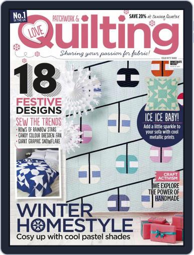 Love Patchwork & Quilting December 1st, 2017 Digital Back Issue Cover
