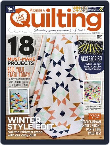 Love Patchwork & Quilting December 1st, 2016 Digital Back Issue Cover