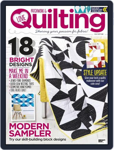 Love Patchwork & Quilting October 1st, 2016 Digital Back Issue Cover