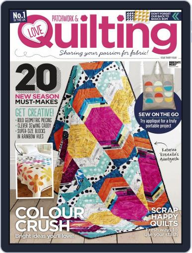 Love Patchwork & Quilting April 27th, 2016 Digital Back Issue Cover