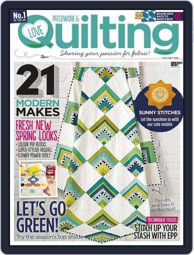 Love Patchwork & Quilting March 30th, 2016 Digital Back Issue Cover