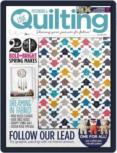 Love Patchwork & Quilting March 2nd, 2016 Digital Back Issue Cover
