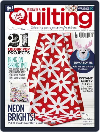 Love Patchwork & Quilting February 3rd, 2016 Digital Back Issue Cover