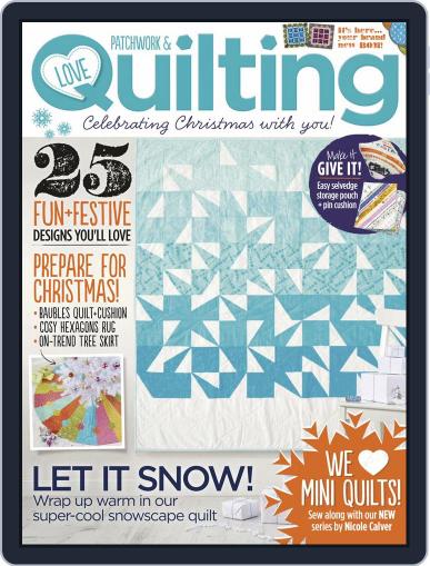 Love Patchwork & Quilting November 1st, 2015 Digital Back Issue Cover