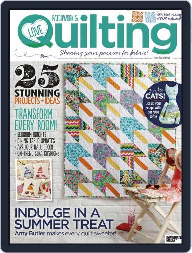 Love Patchwork & Quilting September 1st, 2015 Digital Back Issue Cover
