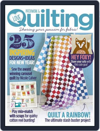 Love Patchwork & Quilting January 19th, 2015 Digital Back Issue Cover