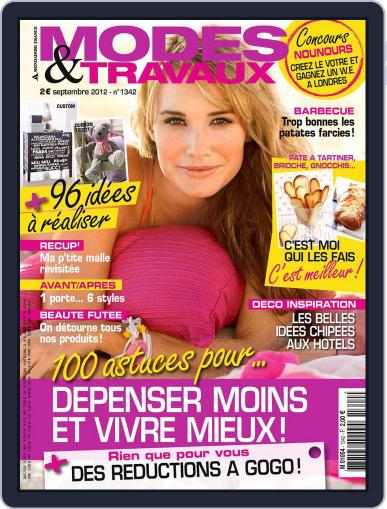 Modes & Travaux August 2nd, 2012 Digital Back Issue Cover
