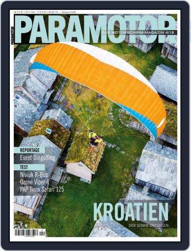 Paramotor Magazin September 6th, 2018 Digital Back Issue Cover