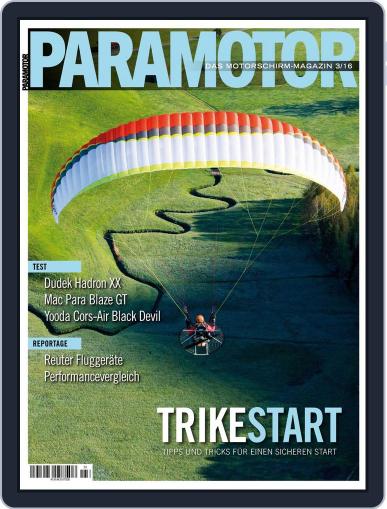 Paramotor Magazin June 1st, 2016 Digital Back Issue Cover