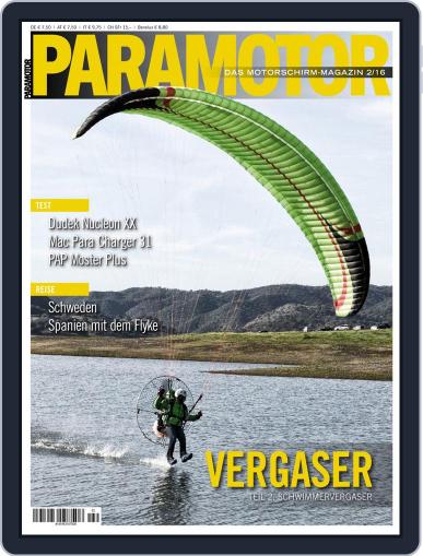Paramotor Magazin March 1st, 2016 Digital Back Issue Cover