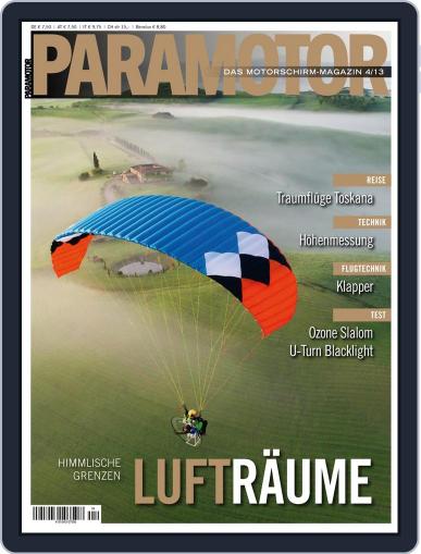 Paramotor Magazin September 1st, 2013 Digital Back Issue Cover