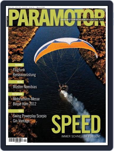Paramotor Magazin September 3rd, 2012 Digital Back Issue Cover
