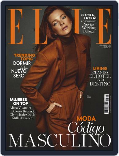 Elle España November 1st, 2019 Digital Back Issue Cover