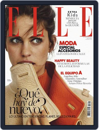 Elle España October 1st, 2019 Digital Back Issue Cover