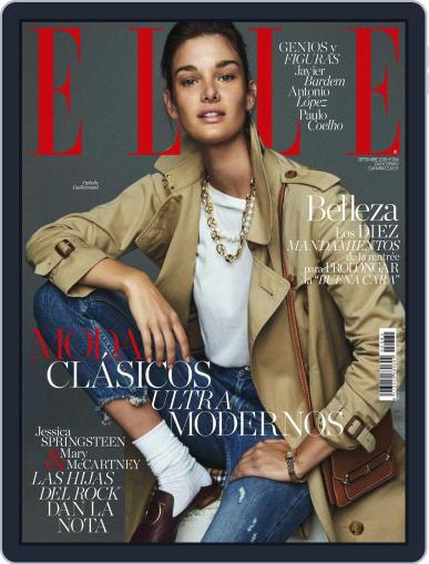 Elle España September 1st, 2018 Digital Back Issue Cover