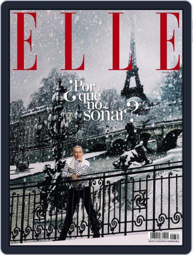 Elle España December 1st, 2017 Digital Back Issue Cover