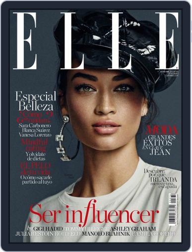 Elle España November 1st, 2017 Digital Back Issue Cover