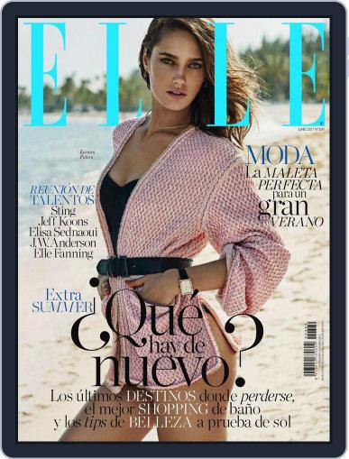 Elle España June 1st, 2017 Digital Back Issue Cover