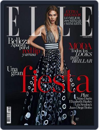 Elle España December 1st, 2016 Digital Back Issue Cover